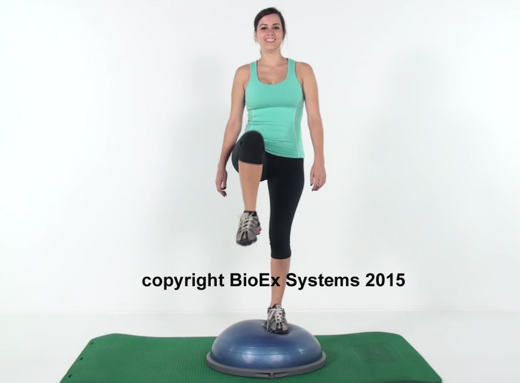 BOSU physical therapy balance