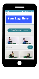 Exercise Now phone app