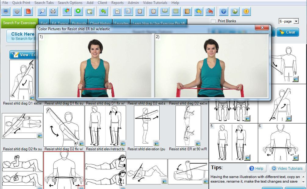 Exercise Pro desktop
