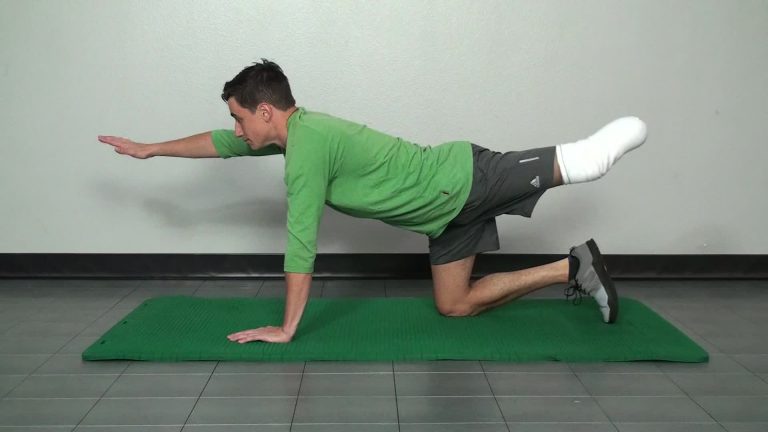 Below knee amputee exercise