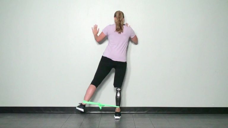 Above knee amputee exercise