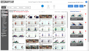 Exercise Pro Live for physical therapy